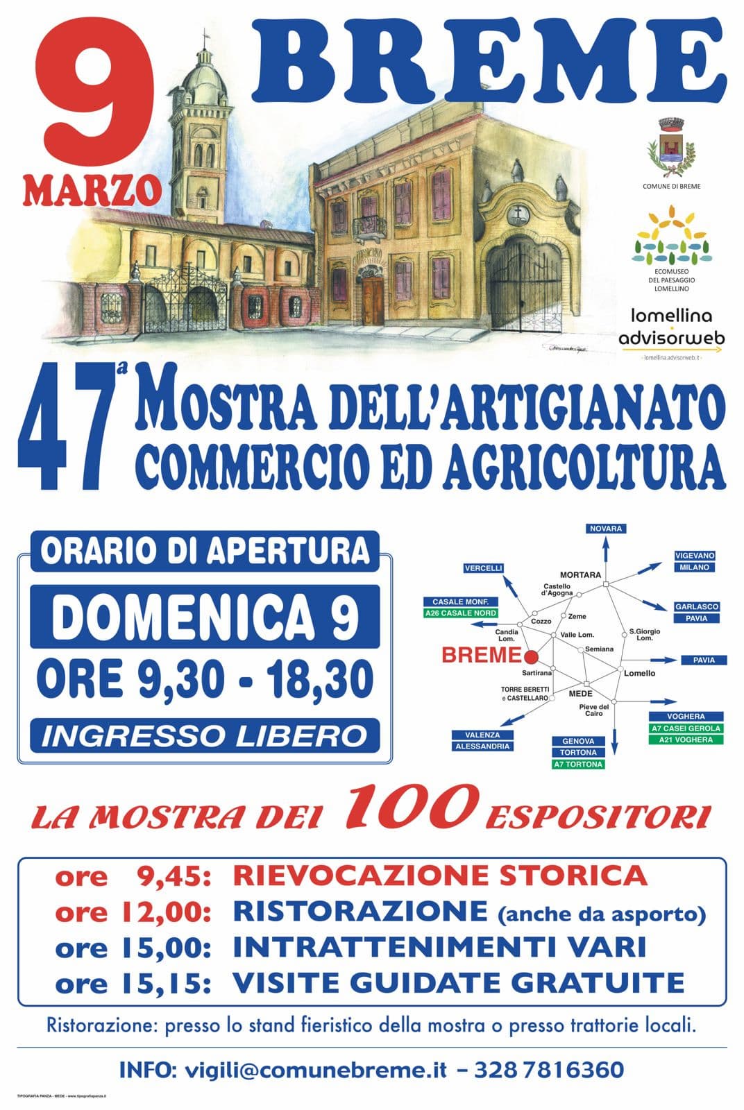fiera dell'artigianato 2025 di Breme